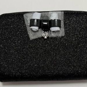 New Kate Spade Glitter, Small Zip Around Wallet Credit Card